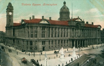 Victoria Square, Birmingham door Unbekannt
