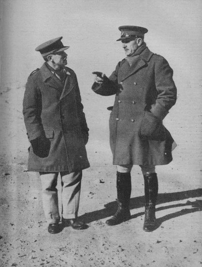 Overwinnaars van de Westelijke Woestijn in Conferentie, 1941 door Unbekannt