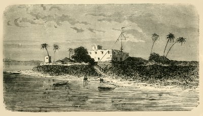 Uitzicht bij de monding van de Hooghly, 1890 door Unbekannt