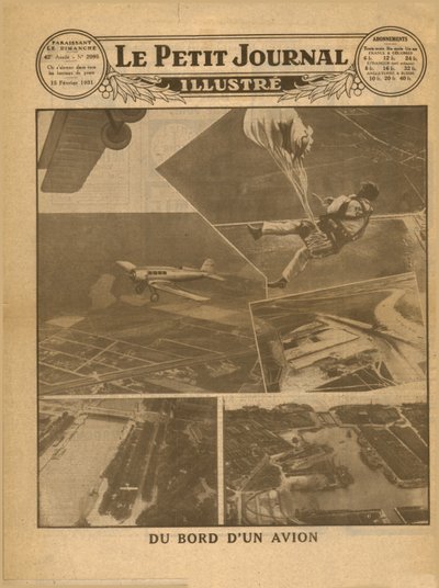 Uitzicht vanaf een vliegtuig, 1931 door Unbekannt