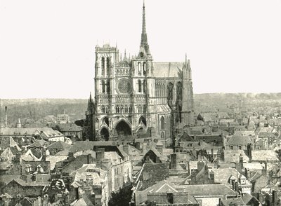 Uitzicht vanaf de klokkentoren, Amiens, Frankrijk, 1895 door Unbekannt