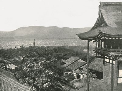 Uitzicht vanaf de heuvels, Kyoto, Japan, 1895 door Unbekannt