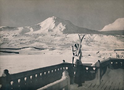 Uitzicht op Finse, Bergen Spoorweg, 1914 door Unbekannt