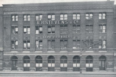 Uitzicht op Gieterij, Southwark Street, 1909 door Unbekannt