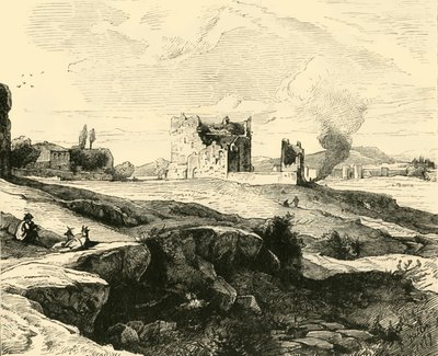 Uitzicht op de Campagna vanaf de Via Appia door Unbekannt