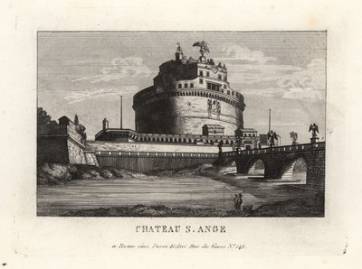 Uitzicht op de Castel Sant