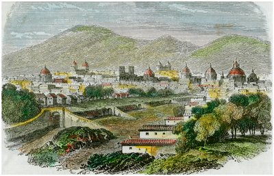 Uitzicht op de stad Cuzco, Peru, c1875 door Unbekannt