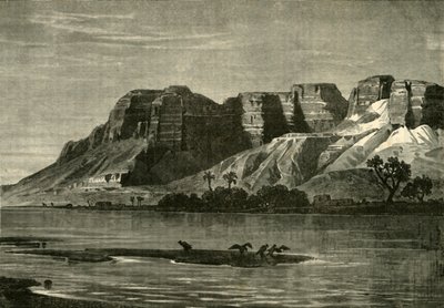 Uitzicht op de Nijl, 1890 door Unbekannt