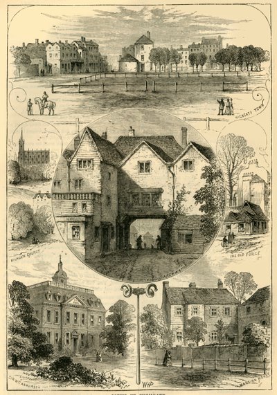 Uitzichten in Highgate, ca. 1876 door Unbekannt