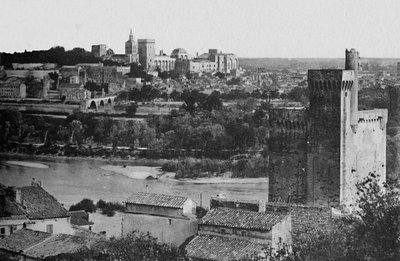 Villeneuve-Les-Avignon - De Toren van Philippe-Le-Bel, De Rhônevallei, Het Paleis door Unbekannt