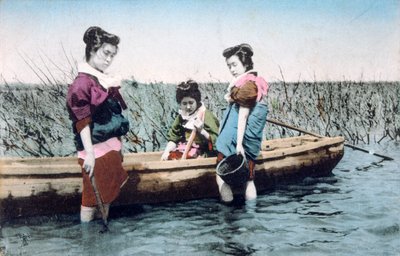 Vintage Franse ansichtkaart, ca. 1900 door Unbekannt