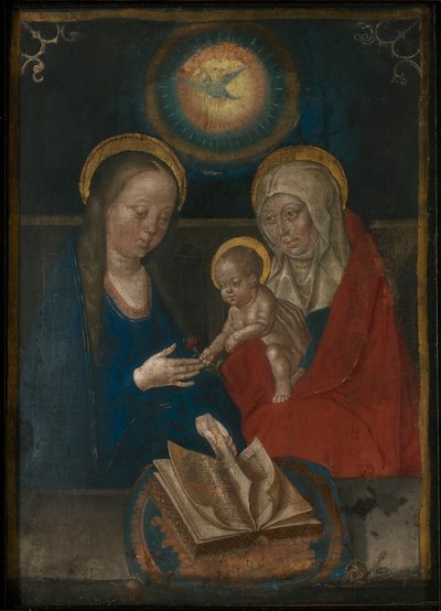 Maagd en Kind met Sint Anna Anna selbdritt, 1500 door Unbekannt