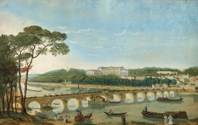 Bezoek van Koning Frans I en de Koningin van Napels aan Karel X in St Cloud, mei 1830 19e eeuw door Unbekannt