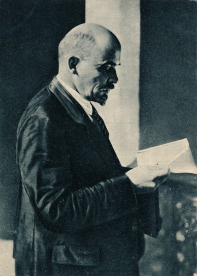 Vladimir Ilich Lenin, Russische bolsjewistische leider, Moskou, Rusland, juli 1904 door Unbekannt