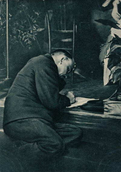 Vladimir Ilich Lenin, Russische Bolsjewistische leider, Rusland, juli door Unbekannt