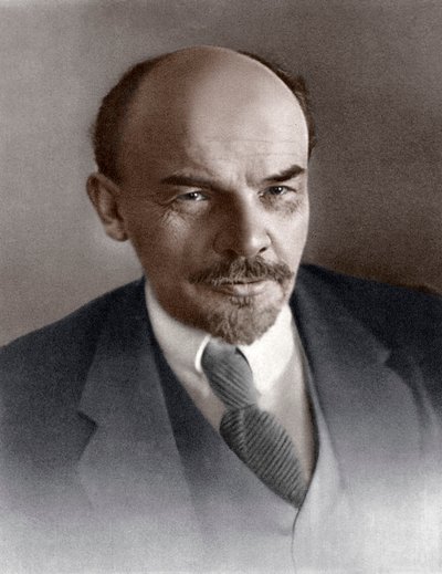 Vladimir Iljitsj Oeljanov Lenin, Russische bolsjewistische revolutionair door Unbekannt