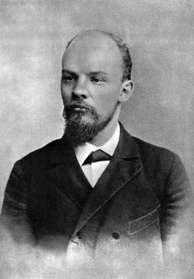 Vladimir Ulyanov Lenin, Russische Bolsjewistische revolutionair, St. Petersburg, Rusland door Unbekannt