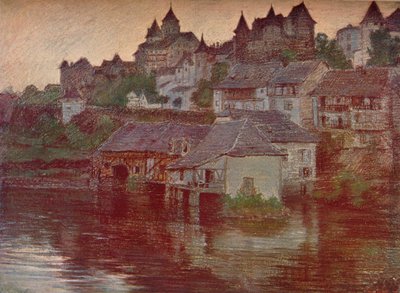 Vue Generale DUzerche En De Vezere Zuidkant, 1913-1914 door Unbekannt