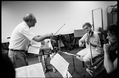Walter Levin - masterclass aan het Mozarteum door Unbekannt