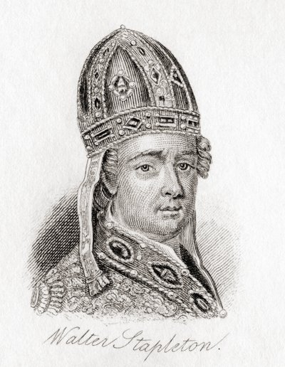 Walter de Stapledon, of Stapeldon door Unbekannt