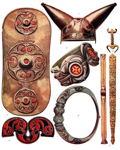 Oorlogstuig van de oude Britten, 1933-1934 door Unbekannt