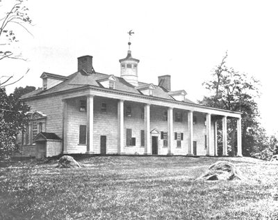 Washingtons Huis, Mount Vernon, Virginia, VS, ca. 1900 door Unbekannt