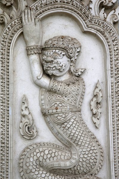 Wat Mahathat, Phetchaburi, Thailand door Unbekannt