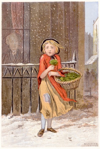 Waterkersverkoper, ca. 1880 door Unbekannt