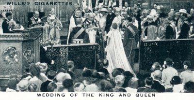 Huwelijk van de Koning en Koningin door Unbekannt