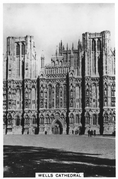 Wells Kathedraal, Wells, Somerset, Engeland, 1936 door Unbekannt