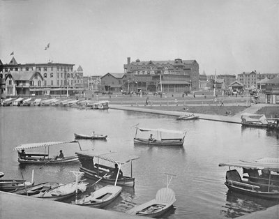Wesley Lake, Asbury Park, New Jersey, c1897 door Unbekannt