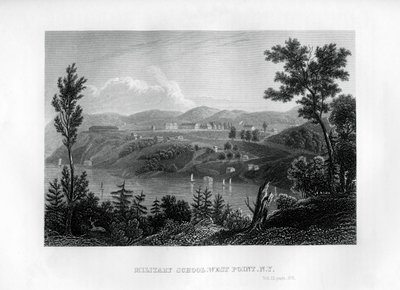 West Point Militaire School, New York, 1855 door Unbekannt