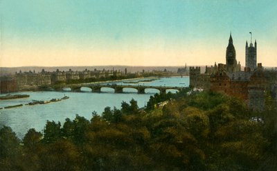 Westminster Bridge, Londen door Unbekannt
