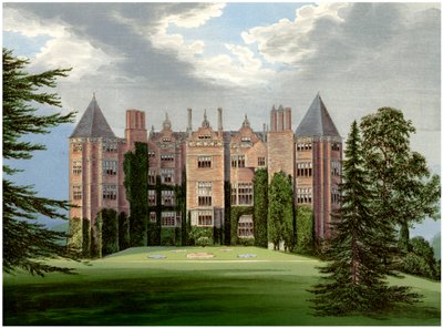 Westwood Park, Worcestershire, huis van Lord Hampton door Unbekannt