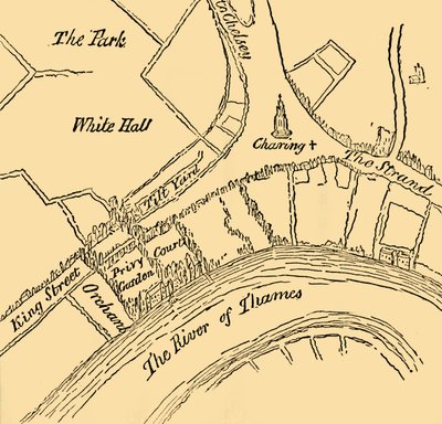 Whitehall tijdens het bewind van Hendrik VIII, 1881 door Unbekannt