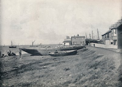 Whitstable - Het Weststrand door Unbekannt