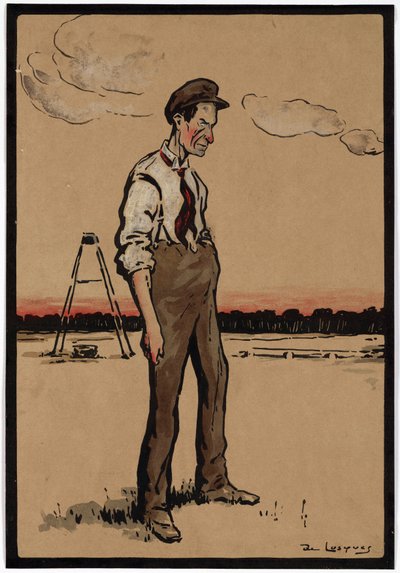Wilbur Wright, Amerikaanse luchtvaartpionier, ca. 1910 door Unbekannt