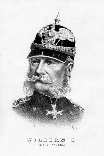 Wilhelm I, Koning van Pruisen en Keizer van Duitsland, 19e eeuw door Unbekannt