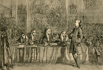 Wilkes tijdens zijn proces, 1897 door Unbekannt