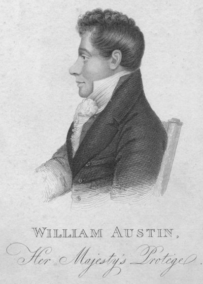 William Austin, Hare Majesteits Protégé, ca. 1820 door Unbekannt