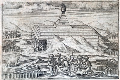 Arctische expeditie van Willem Barentsz, 1596-1597 door Unbekannt