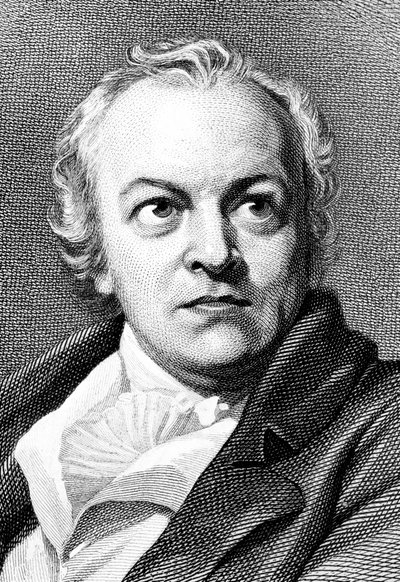 William Blake, Engelse dichter, schilder en graveur, 1906 door Unbekannt