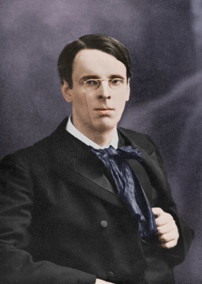 William Butler Yeats, Ierse dichter en toneelschrijver, ca. 1900 door Unbekannt