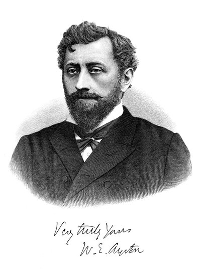 William Edward Ayrton 1847-1908, Britse natuurkundige, elektrotechnisch ingenieur en uitvinder, 1892 door Unbekannt