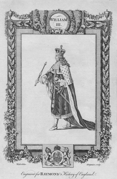 Willem III, ca. 1787 door Unbekannt