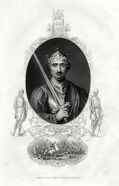 Willem I van Engeland, ook bekend als Willem de Veroveraar door Unbekannt