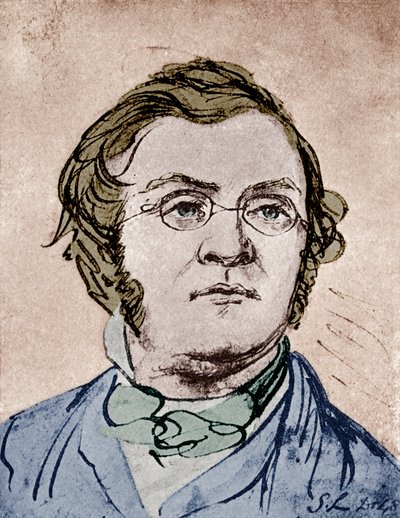 William Makepeace Thackeray - 1811-1863. Engelse romanschrijver. Auteur van Vanity Fair en andere populaire romans. (William Makepeace) Engelse romanschrijver -18 juli 1811 24 december 1863. door Unbekannt