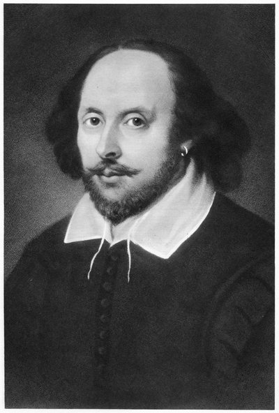 William Shakespeare, Engelse toneelschrijver, 19e eeuw door Unbekannt