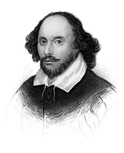 William Shakespeare, Engelse dichter en toneelschrijver door Unbekannt