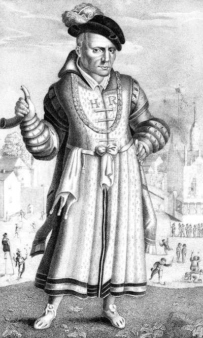 William Sommers, hofnar van Hendrik VIII door Unbekannt